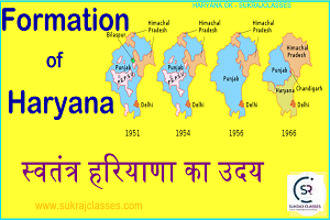 Formation Of Haryana State -sukrajclasses.com